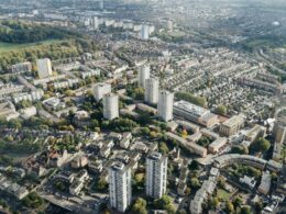 aerial view of city buildings during daytime