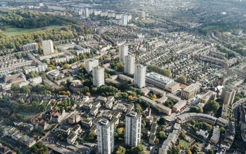 aerial view of city buildings during daytime