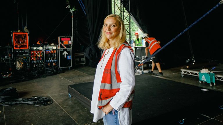 Green Man's festival director Fiona Stewart. Pic: Green Man