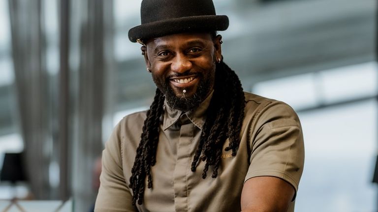 Kerth Gumbs, head chef at Fenchurch, in Sky Garden